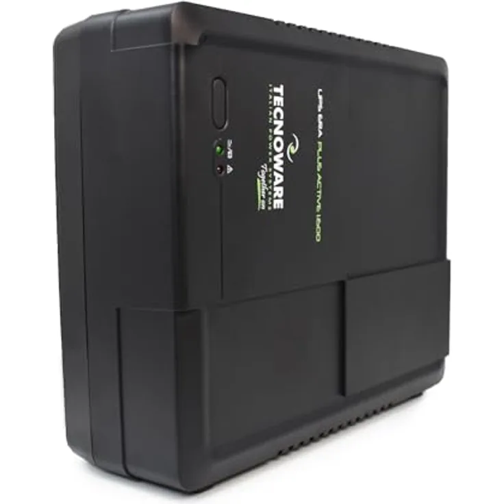 Tecnoware FGCERAPLAT1602SCH Unterbrechungsfreie Stromversorgung (USV) Line-Interaktiv 1,6 kVA 1120 W 2 AC-Ausgänge, ERA PLUS ACTIVE 1600 Gruppe, schwarz