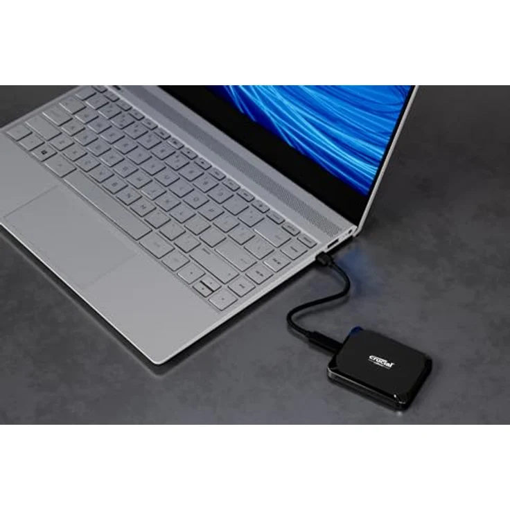 Crucial X9 (1000 GB), Externe SSD, Schwarz – Bild 5