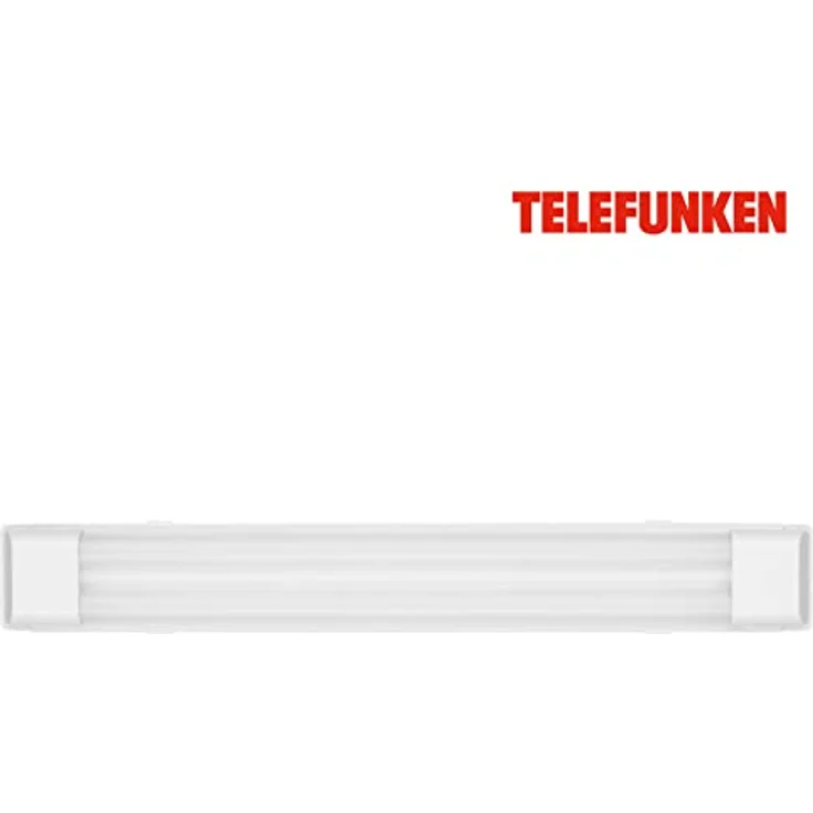 TELEFUNKEN - Led Unterbauleuchte 60 cm, Led Deckenlampe Keller, Led Leiste Küchenschrank, Werkstattlampe, Neutralweißes Licht, 22 W, 2700 Lm, Weiß – Bild 3