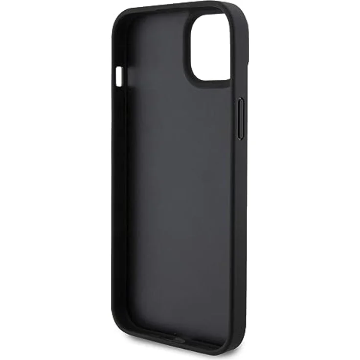 Ferrari FEHCP15MPTWK iPhone 15 Plus 6.7", schwarze Hardcase Hülle aus Rindsleder mit Twist Metal Logo, stoßfest und kratzsicher – Bild 6
