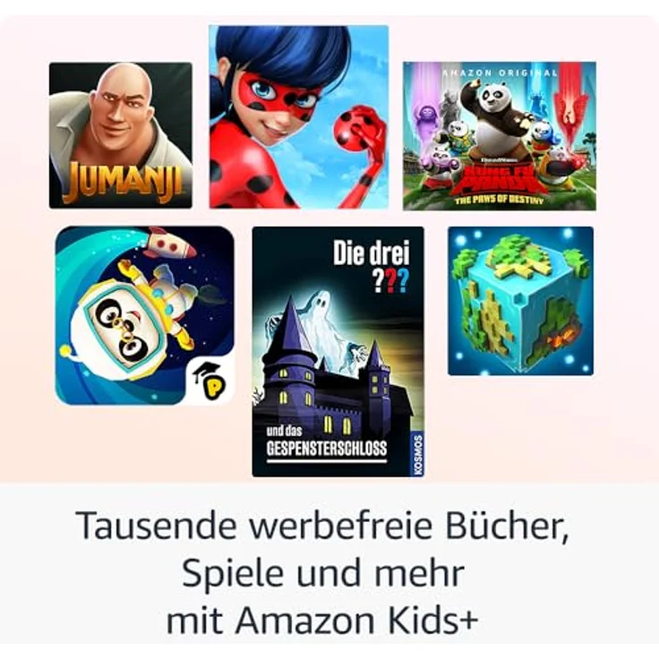 Amazon Fire HD 8 Kids Pro-Tablet (Neueste Generation) | 3 GB RAM, 8-Zoll-HD-Bildschirm, werbefreie Inhalte, Kindersicherung, 13 Std. Akkulaufzeit, 32 GB, Löwen-Design (2024) – Bild 2