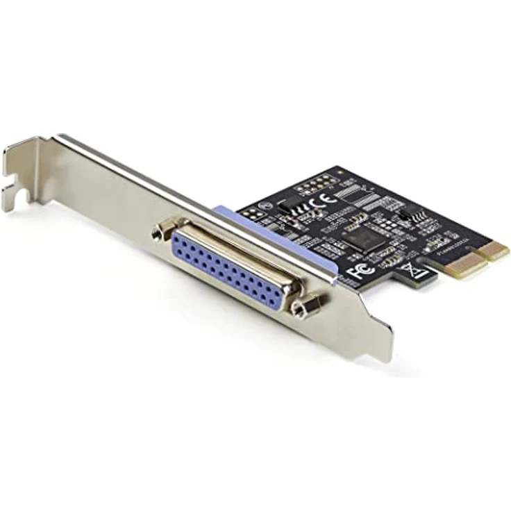 StarTech.com Parallel-PCIE-Karte, PCI Express zu Parallel DB25 LPT Car, 4.7" x 4.3" x 0.8" – Bild 1