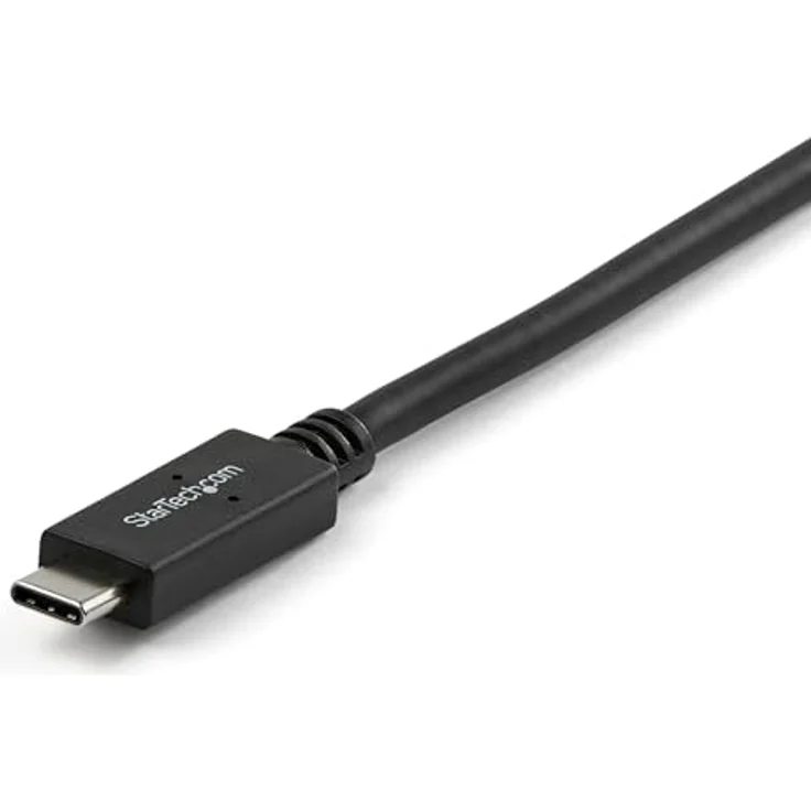 StarTech.com USB 3,1 USB-C to USB Cable - USB-Kabel - 9-polig USB Typ A (M) - 24-Pin-USB Typ C (M) - 1,0m (USB 3,1) - Schwarz - für Apple iMac (USB31AC1M) – Bild 3
