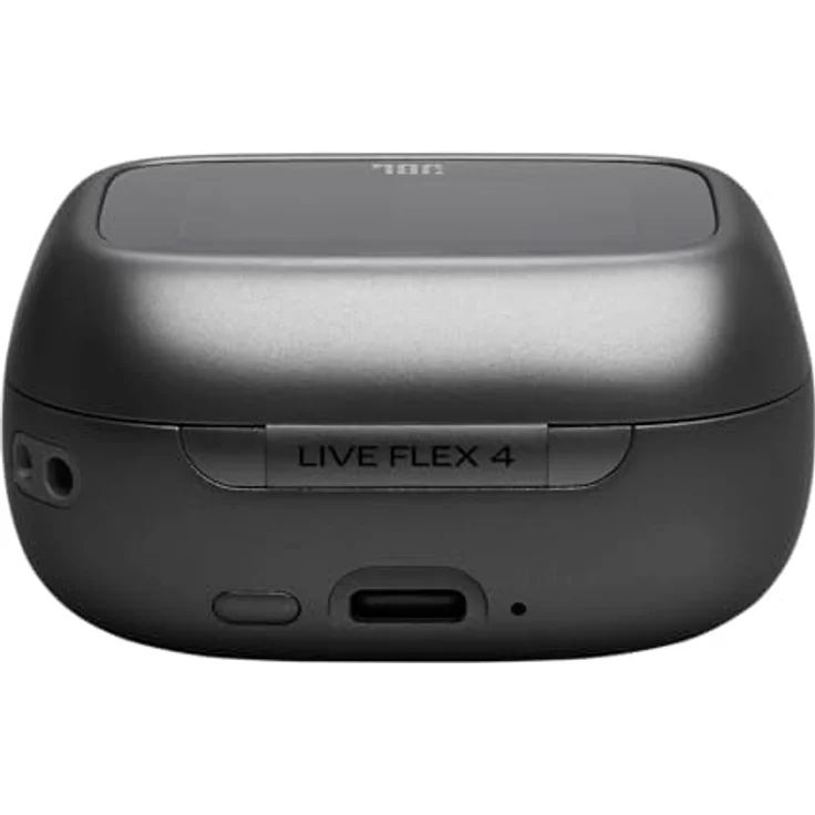 JBL Live Flex 4, Kabellose Noise-Cancelling-Ohrhörer mit Hi-Res Audio, 50 Std. Akkulaufzeit, IP54 wasserdicht, Schwarz – Bild 3