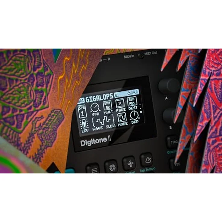 Elektron Digitone II, Digital Synthesizer mit 16 Stimmen, 4 Synthesemaschinen, 16 Spuren und vielfältigen Effekten – Bild 5