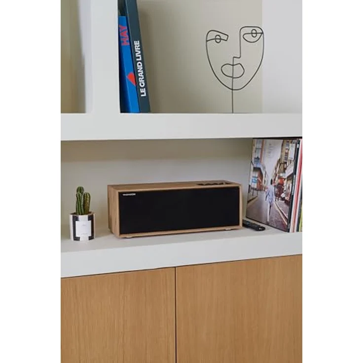 THOMSON - Coluna WS502, Bluetooth-Lautsprecher mit 100 Watt Gesamtmusikleistung, schwarz – Bild 3