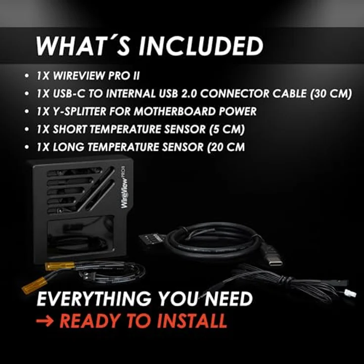 Thermal Grizzly WireView Pro II GPU 12V-2x6 Reverse, Messgerät zur Per-Pin-Strommessung für Grafikkarten – Bild 7