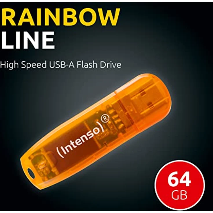 Intenso Rainbow Line 64GB 2er Pack (3502492) – Bild 3