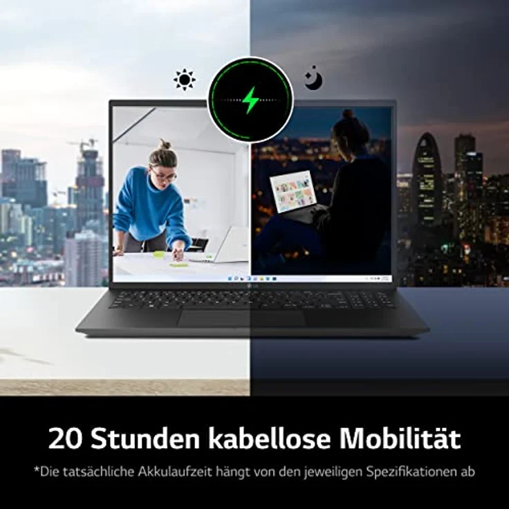 LG Gram 14Z90R-G.AA7 9G 17 Zoll Ultralight Notebook - 1.350g Intel Core i7 Laptop (16GB RAM, 1TB SSD, 20h Akkulaufzeit, 16:10 Entspiegeltes IPS-Display, Thunderbolt 4, Win 11 Home, Mirametrix) - Grau – Bild 5