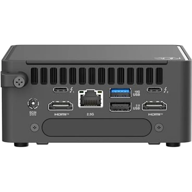 ASUS NUC 15 Pro Tall Kit RNUC15CRHV700000, Mini-PC Barebone mit Core Ultra 7 265H, 1.7 GHz, 0 GB RAM, Schwarz, Wi-Fi 6, Bluetooth 5.4 – Bild 3