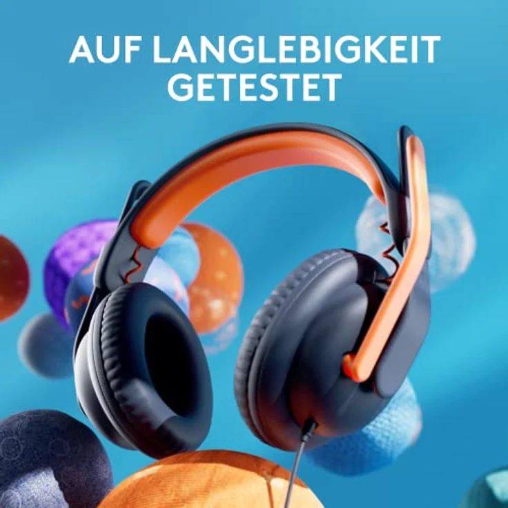 Logitech Zone Learn kabelgebundenes Headset mit Mikrofon für Schüler, Bequeme und verstellbare Passform für Kinder, 3,5 mm AUX, für Windows/macOS/iPadOS/Android/Mobilgeräte - Over-Ear, Blau – Bild 5