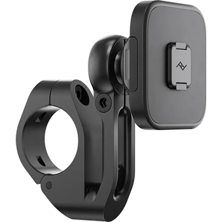 Peak Design Motorcycle Bar Mount v2, Smartphone Halterung mit SlimLink™ Technologie, Schwarz
