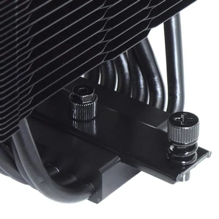 Scythe Mugen 6 Dual Fan Black Edition, CPU Kühler mit Push-Pull-Lüftern und E-Beschichtung, Schwarz – Bild 7