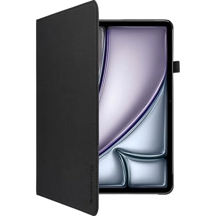 Gecko Covers Easy-Click Eco Tablethülle für iPad Air 13 (2024/2025), 100% GRS-Material, Automatischer Schlaf/Wach-Effekt, Schwarz – Bild 1