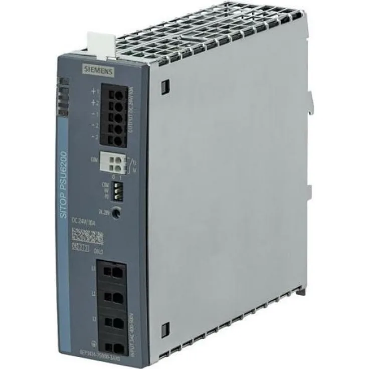 Siemens SITOP PSU6200, Geregelte Stromversorgung 24 V/10 A mit Diagnoseschnittstelle und hoher Effizienz