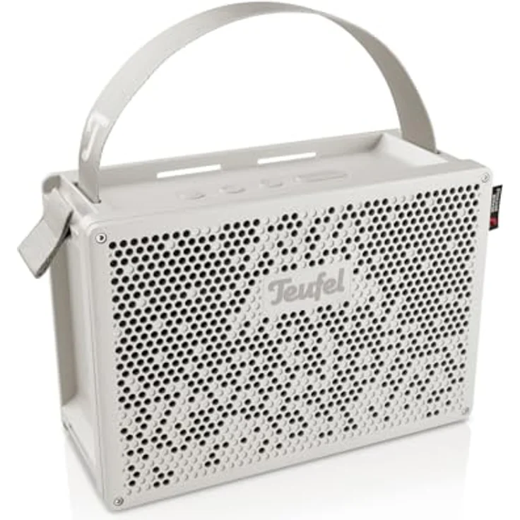 Teufel Mynd 50 % recyceltem Kunststoff wasserdicht Bluetooth tragbarer Speaker warm white – Bild 1