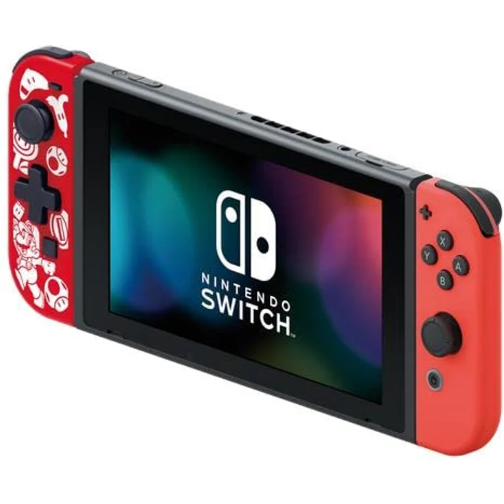 Hori D-Pad Controller (L) - Super Mario Rot, Weiß (NSW-151U) (Switch) – Bild 5
