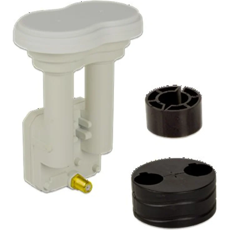 Premium X Monoblock Single PXMB-3SW LNB 0,1dB Astra 19,2° Eutelsat 16° HDTV FullHD 3D und UltraHD 4K tauglich für 80-85cm Schüssel 1 Teilnehmer – Bild 2
