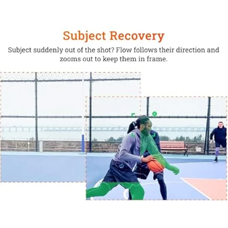 Insta360 Flow Creator Kit, KI-Tracking Gimbal für Smartphones mit 3-Achsen-Stabilisierung, grau – Bild 11