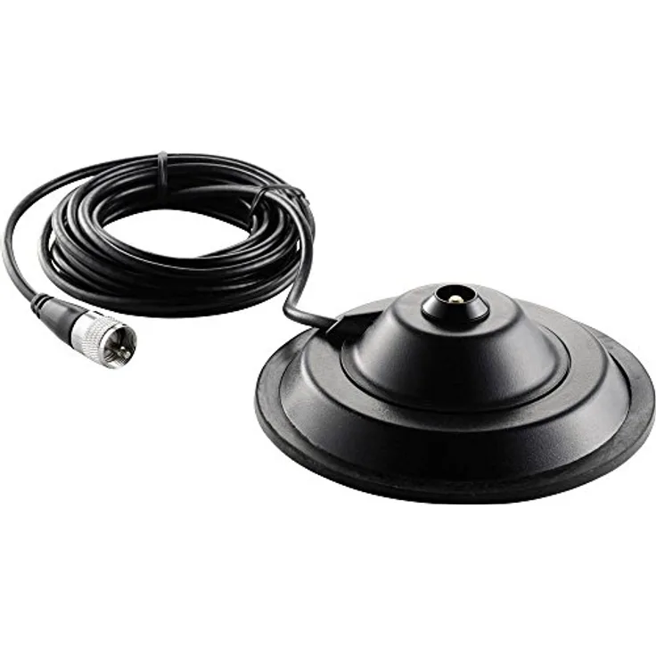 Albrecht BM 150, Antennenkabel mit 4m Länge und 145mm Magnetfuß für Schmetterlingsantenne