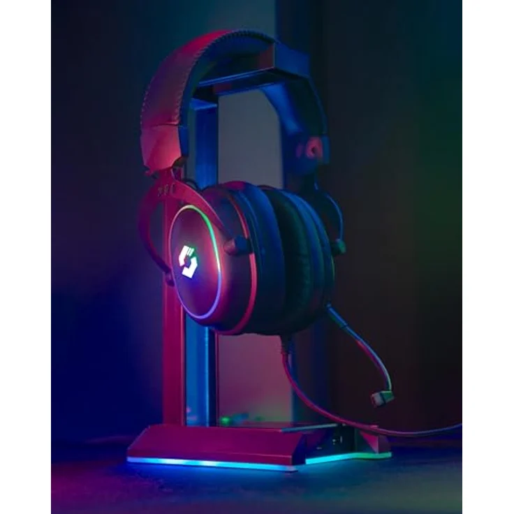 Speedlink CONUX - RGB Gaming Headset mit Mikrofon für PC PS5/PS4/Xbox, RGB Beleuchtung, kabelgebunden, schwarz – Bild 5