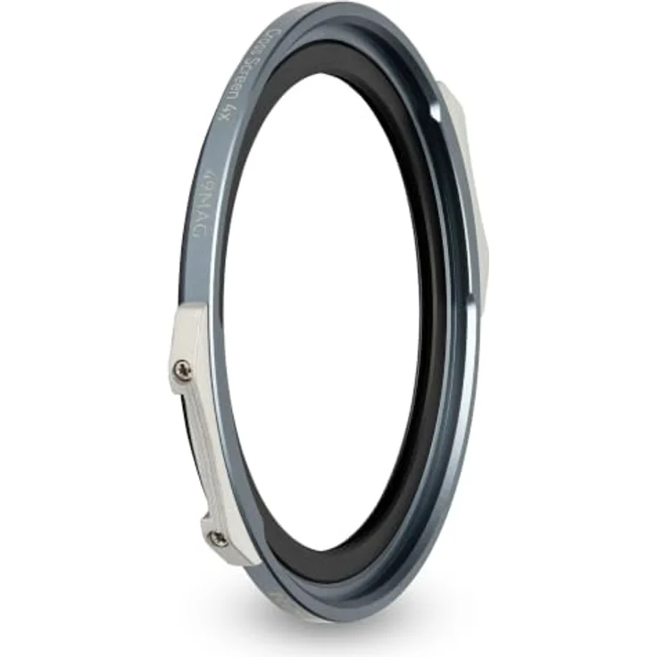 NiSi JetMag Pro Cross Screen 4x 49MAG, Vierpunkt-Sterneffektfilter mit patiniertem Verriegelungssystem und Aluminiumrahmen – Bild 1