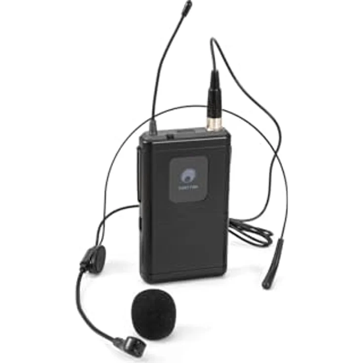 Omnitronic PORTY-8A Drahtlos-PA-System, inkl. Taschensender und Headset, passiver PA Lautsprecher mit Soft-Bag – Bild 3