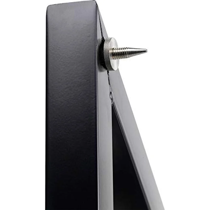 Stagg 2 höhenverstellbare Studio Monitor Stative, Stahlkonstruktion mit 40 kg Traglast, 80-130 cm höhenverstellbar – Bild 3