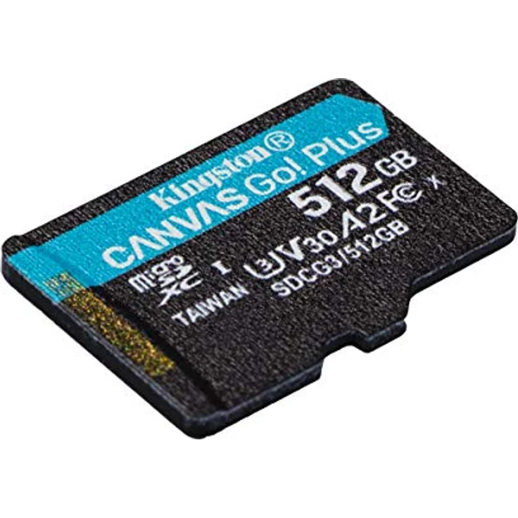 Kingston SDCG3-512GBSP microSD Speicherkarte ( 512GB microSDXC Canvas Go Plus 170R A2 U3 V30 Ohne SD Adapter) – Bild 2