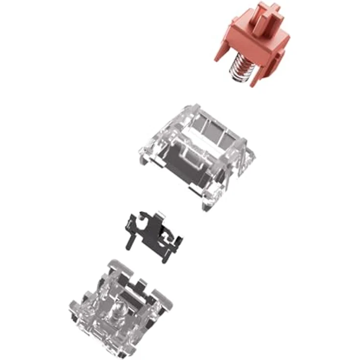 Glorious Fox Ultralight Switches, 110 Stück, 5-Pin, linear, MX-Stem, 30g - lubed – Bild 4