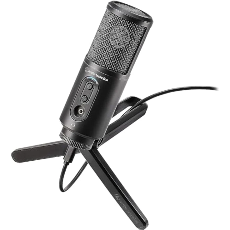 Audio-Technica ATR2500x-USB Unidirektionales Kondensatormikrofon für Streaming-Podcasting-Aufnahme – Bild 2