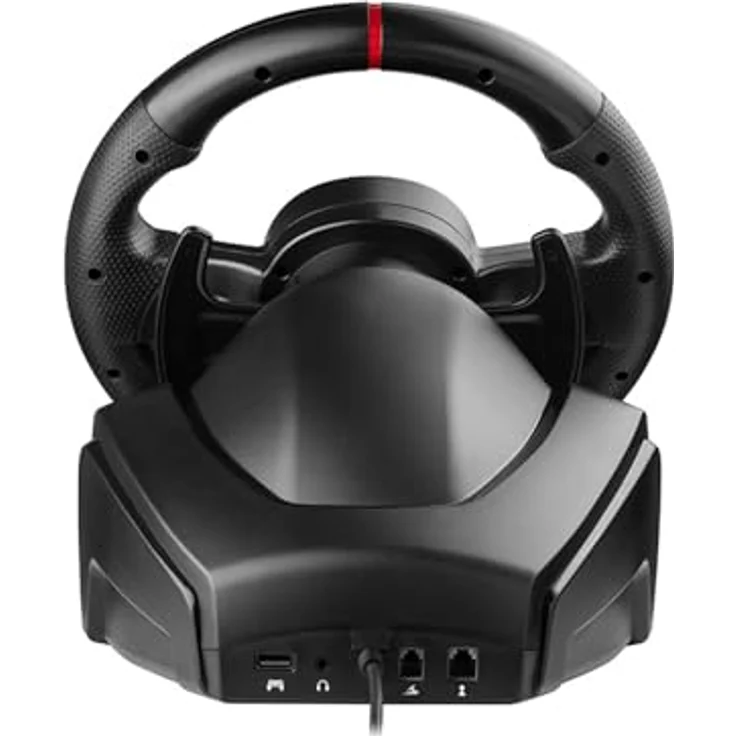 Tracer SimRacer Manual Gearbox 6 in 1 Lenkrad, Gaming Rennlenkrad mit Pedalen und Schalthebel, Kompatibel mit PC/PS4/PS3/XONE/X360/SWITCH, 270 Grad Lenkwinkel, 8 analoge Aktionsknöpfe – Bild 4