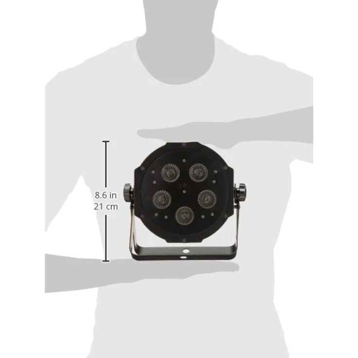 ADJ LED-PAR-Scheinwerfer Mega TriPAR Profile Plus Anzahl LEDs: 5 x 4W Schwarz – Bild 3