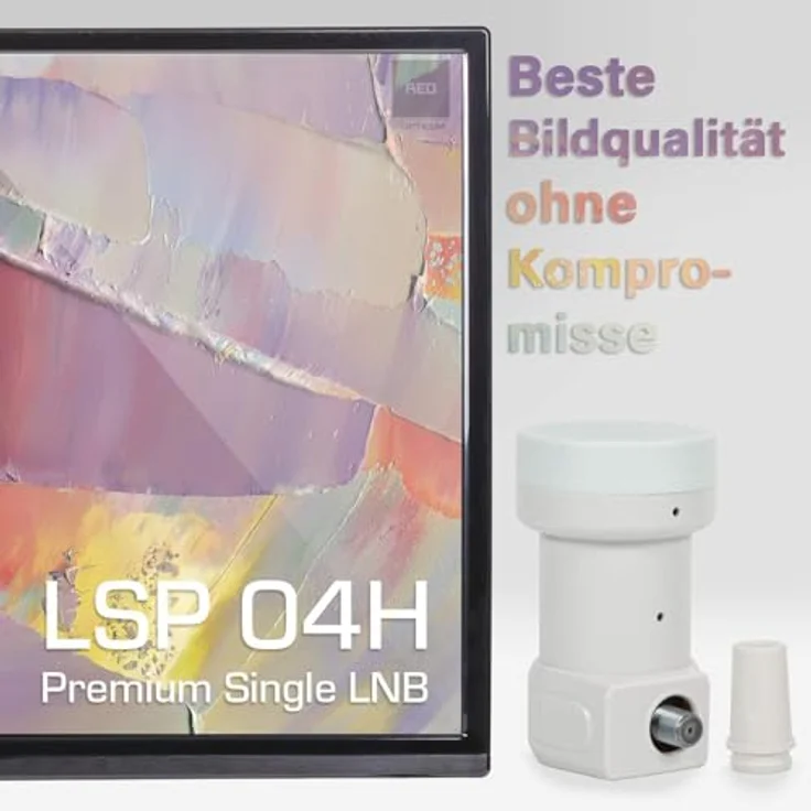 Opticum Red, LSP-04H Universal-Single-LNB (für 1 Teilnehmer) – Bild 7