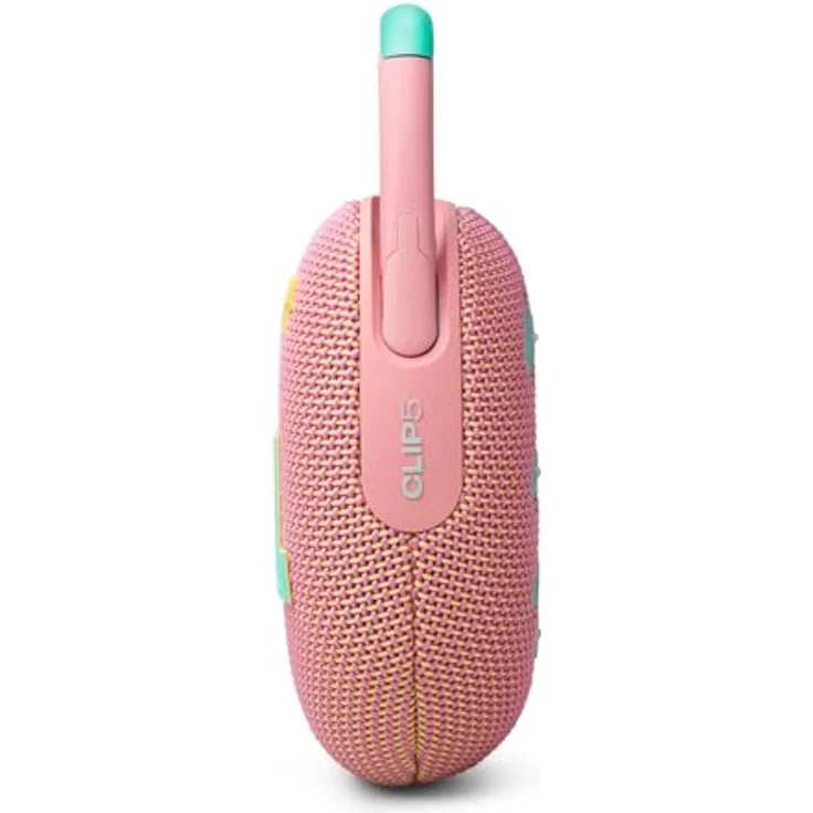 JBL Clip 5 in Rosa  (12 h, Akkubetrieb), Bluetooth Lautsprecher, Rosa – Bild 5