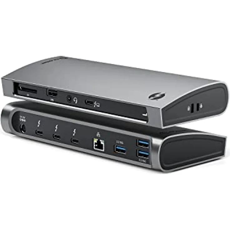 ALOGIC Thunderbolt 4 Blaze 11-in-1-Dockingstation, 3xUSB-C 4.0, 3xUSB-A 3.1 Gen 2, 1xUSB-A 2.0, 96W PD, 4K@60Hz, Audiobuchse, Ethernet, SD-Kartenleser, Windows, Mac & Chromebook kompatibel.