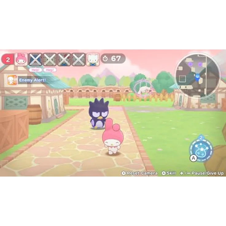NIGHTHAWK GAMES Hello Kitty and Friends: Freeze Tag Party - Nintendo Switch, Actionspiel mit 35 Sanrio-Charakteren, lokalem und online Koop, über 70 Missionen – Bild 5