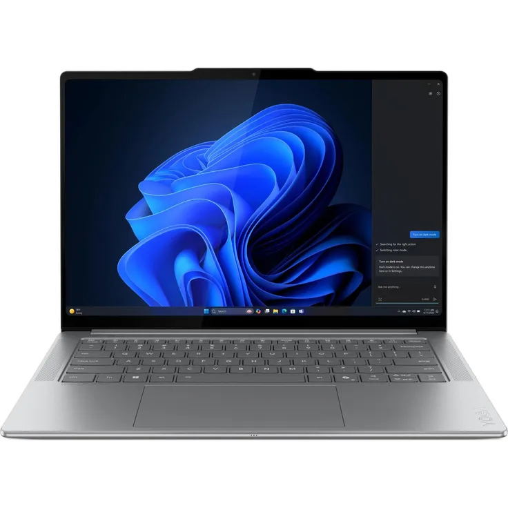Lenovo Yoga Pro 7, 14,5" Notebook mit Intel Core Ultra 9 285H, 32 GB RAM, 1 TB SSD, Touch OLED Display, grau