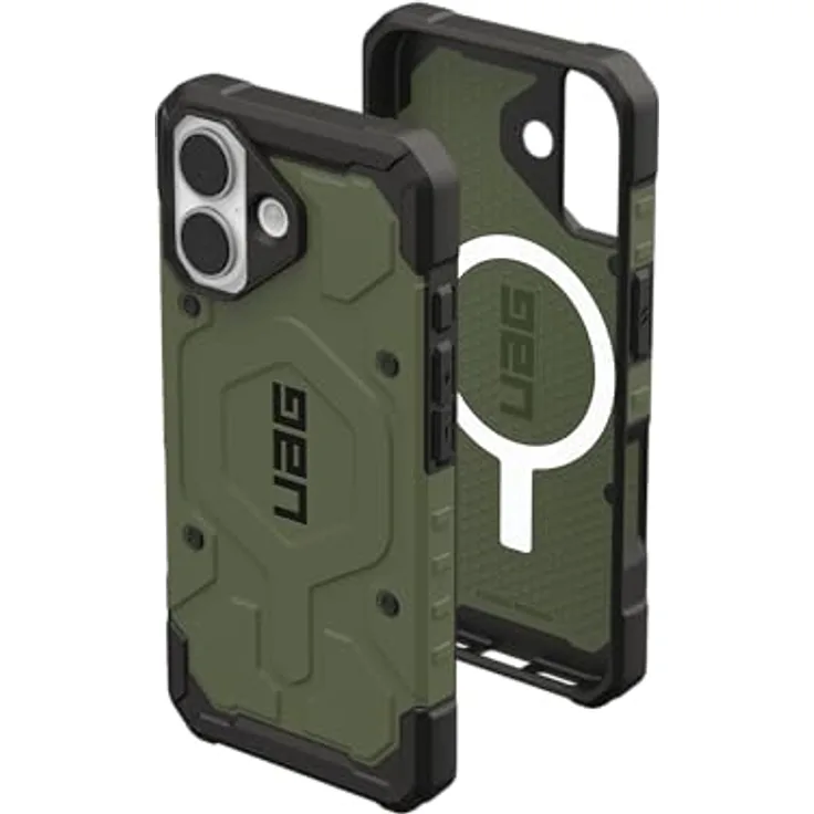 UAG Pathfinder MagSafe Hülle für Apple iPhone 17, premium Smartphone Hülle, grün