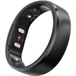 RingConn Gen 2 Smart Ring, Fitness-Tracker mit Schlaf- und Herzgesundheitsüberwachung, schwarz