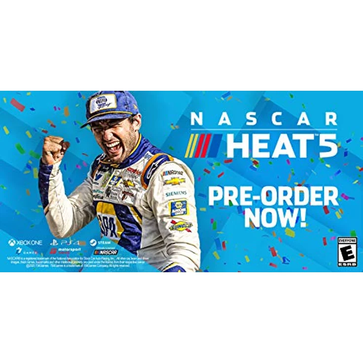 NASCAR Heat 5, PS4-Games - Offizielles Videospiel der NASCAR Cup Series 2020, inklusive Splitscreen-Mehrspielermodus – Bild 2