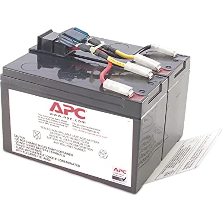 APC by Schneider Electric RBC48 - Ersatzbatterie für Unterbrechungsfreie Notstromversorgung (USV) von APC - passend für Modell SMT750I