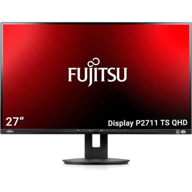 Fujitsu P2711 TS QHD Skaerm - LED Bagly, Office-Monitor mit hoher Auflösung – Bild 1