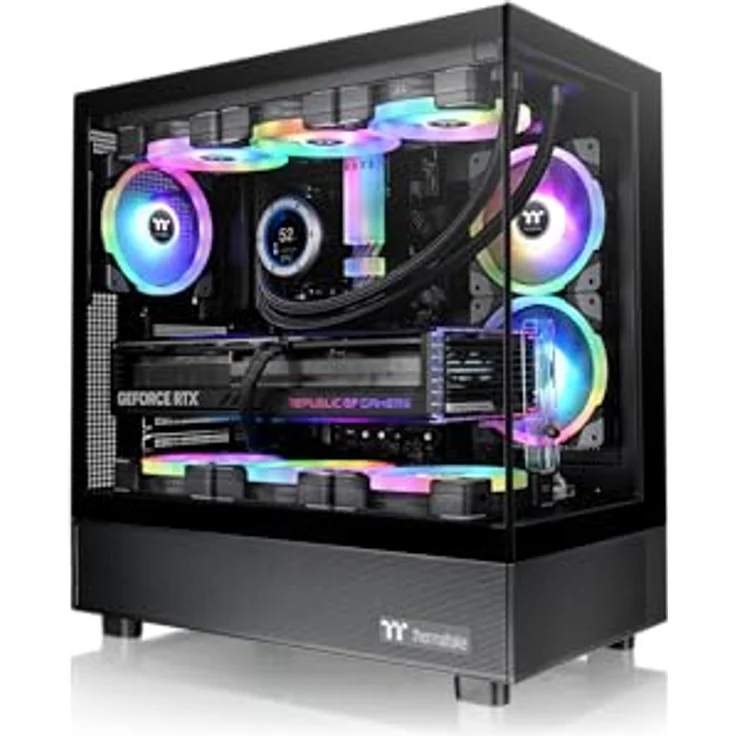 Thermaltake View 270 TG ARGB | Mid Tower Chassis | Black – Bild 5