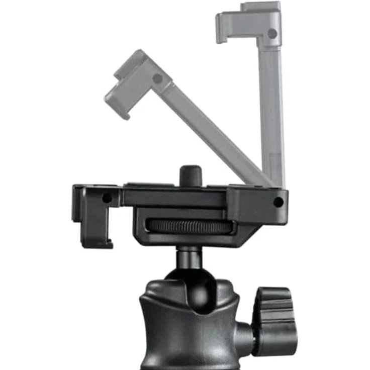 Hama Solid 80 Ball Stativ, höhenverstellbar mit Bluetooth-Auslöser, kompakt, Schwarz – Bild 3