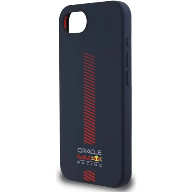 Red Bull Case Silicone w/ Powerbar MagSafe für iPhone 16e, navy blue - Hochwertige TPU-Hülle mit sportlichem Design und integrierter MagSafe-Funktion – Bild 6