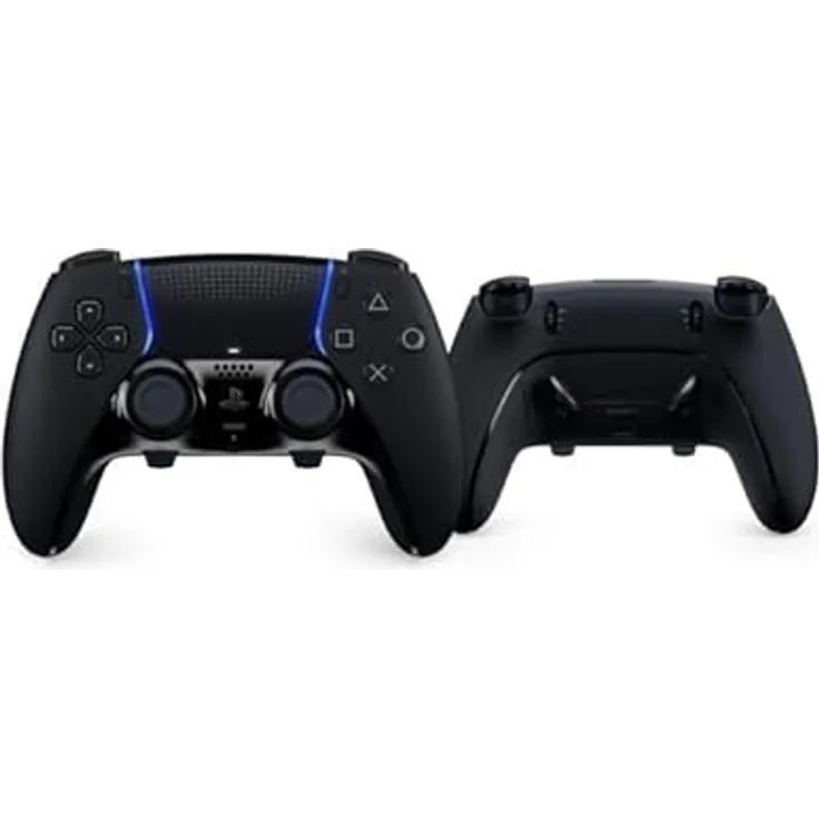 Sony Playstation DualSense Edge, Gamepad mit taktilem Feedback und adaptiven Auslösern, Midnight Black