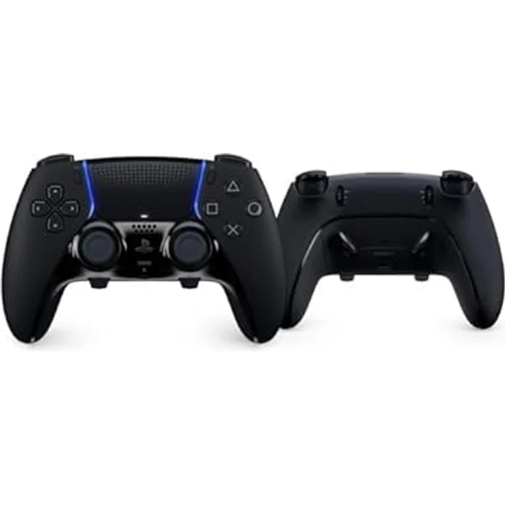 Sony Playstation DualSense Edge, Gamepad mit taktilem Feedback und adaptiven Auslösern, Midnight Black – Bild 1