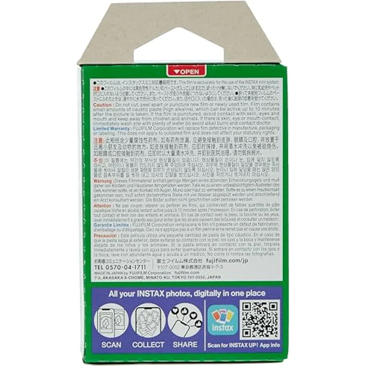 FUJIFILM Instax Mini Film Doppelpack, 20 Sofortbilder pro Film, 4 x 10 Filme – Bild 3