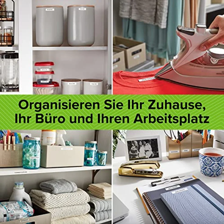 DYMO LetraTag XR Beschriftungsgerät Handgerät | Tragbares Etikettiergerät mit ABC Tastatur | Ideal für zu Hause | silber – Bild 2